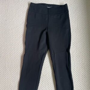 Express stretch dress pants size medium black straight leg